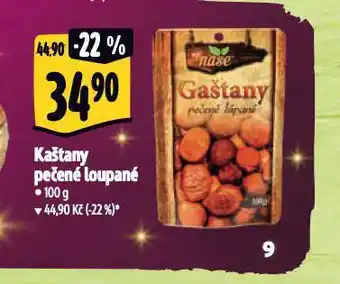 Albert Kaštany pečené loupané nabídka