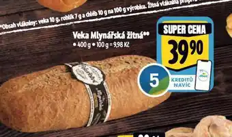 Albert Veka mlynářská žitná nabídka