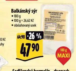 Albert Balkánský sýr nabídka