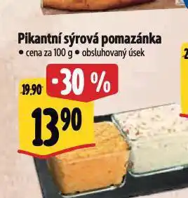 Albert Pikantní sýrová pomazánka nabídka