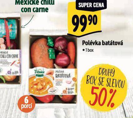 Albert Polévka batátová nabídka