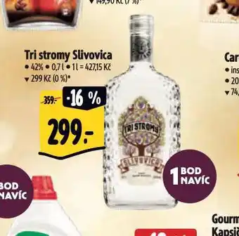 Albert Tri stromy slivovica nabídka