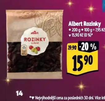 Albert Albert rozinky nabídka