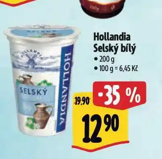 Albert Hollandia selský jogurt nabídka