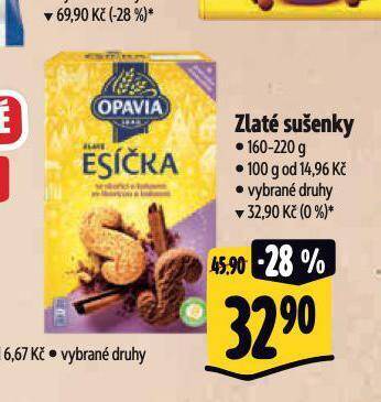 Albert Zlaté sušenky nabídka