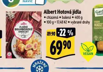 Albert Albert hotová jídla nabídka