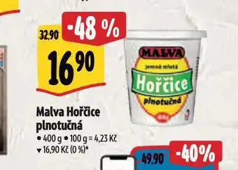 Albert Malva hořčice plnotučná nabídka