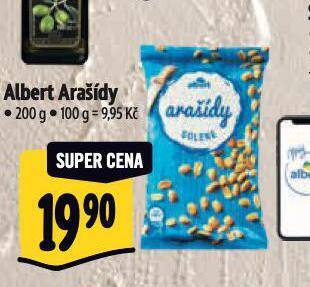 Albert Albert arašídy nabídka