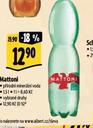 Albert Mattoni nabídka
