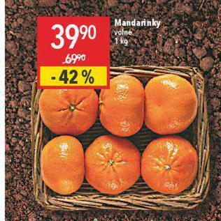 Globus Mandarinky nabídka