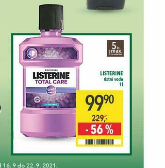 Globus Listerine ústní voda nabídka