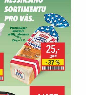 Globus Penam super sandwich nabídka