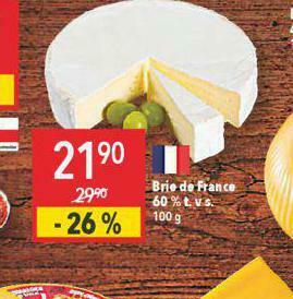 Globus Brie de france 60% nabídka