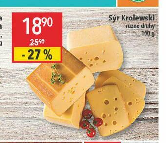 Globus Sýr krolewski nabídka