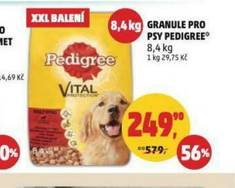 Penny Market Pedigree granule pro psy nabídka