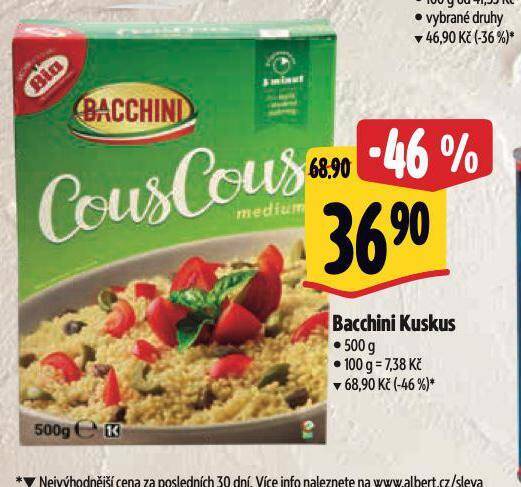 Albert Bacchini kuskus nabídka
