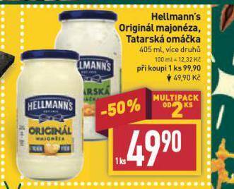 Billa Hellmann's majonéza nabídka