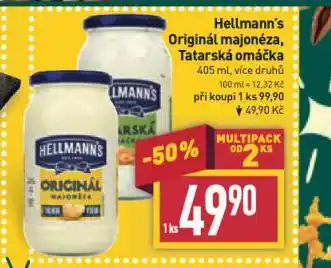 Billa Hellmann's majonéza nabídka