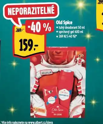 Albert Old spice dárkový balíček nabídka