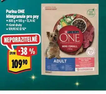 Albert Purina one minigranule pro psy nabídka