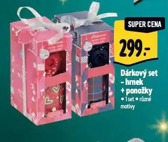 Albert Dárkový set hrnek + ponožky nabídka