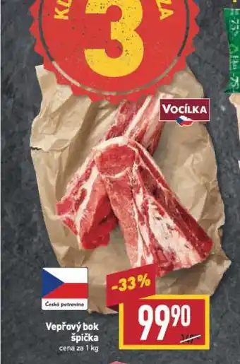 Billa Vepřový bok špička nabídka