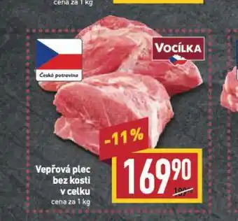 Billa Vepřová plec bez kosti nabídka