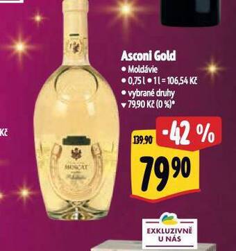Albert Asconi gold nabídka