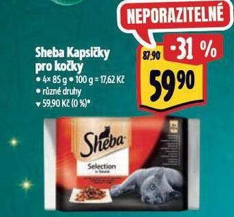 Albert Sheba kapsičky pro kočky nabídka