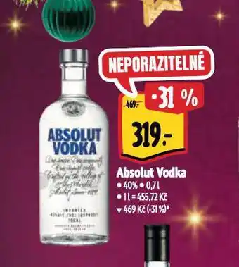 Albert Absolut vodka nabídka