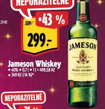 Albert Jameson whiskey nabídka