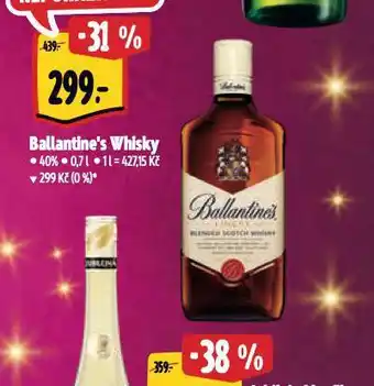 Albert Ballantine's whisky nabídka