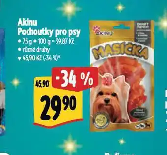 Albert Akinu pochoutky pro psy nabídka