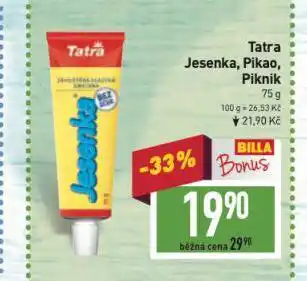 Billa Tatra pikao nabídka