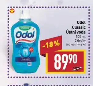 Billa Odol ústní voda nabídka