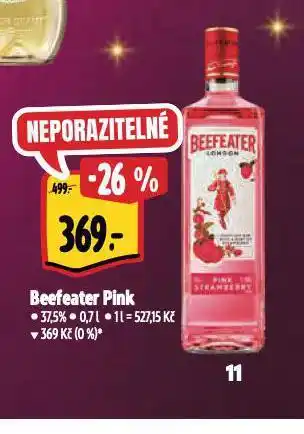 Albert Beefeater gin nabídka