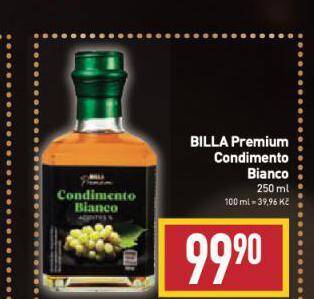 Billa Condimento bianco nabídka