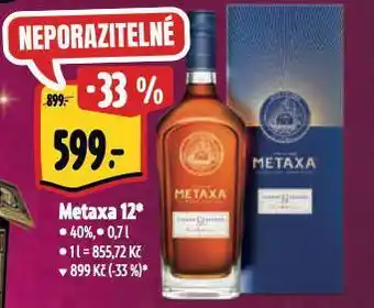 Albert Metaxa 12 nabídka