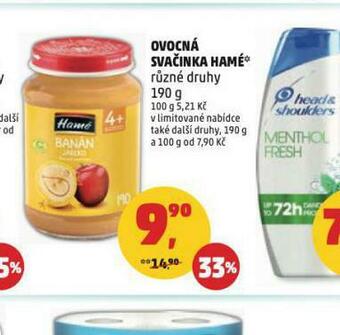 Penny Market Hamé ovocná svačinka nabídka