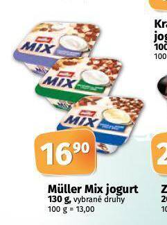 Coop Muller mix jogurt nabídka