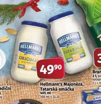 Coop Hellmann's majonéza nabídka