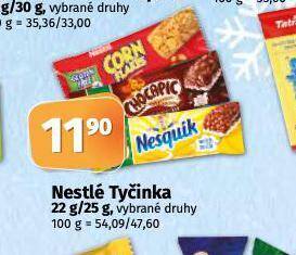 Coop Nestlé tyčinka nabídka