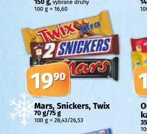 Coop Mars nabídka