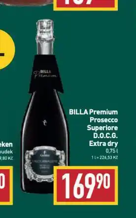 Billa Prosecco superiore nabídka