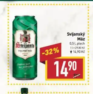 Billa Pivo svijanský máz nabídka