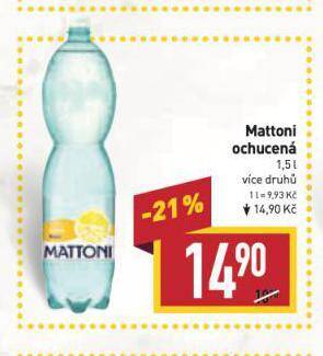 Billa Mattoni nabídka