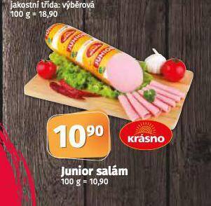 Coop Junior salám nabídka