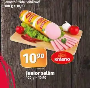 Coop Junior salám nabídka