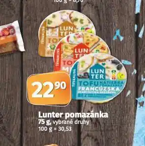 Coop Lunter pomazánka nabídka
