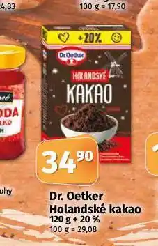 Coop Dr. oetker holandské kakao nabídka